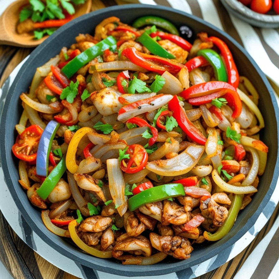 Mexican Chicken and Peppers