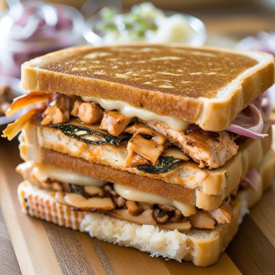 BBQ chicken sandwich